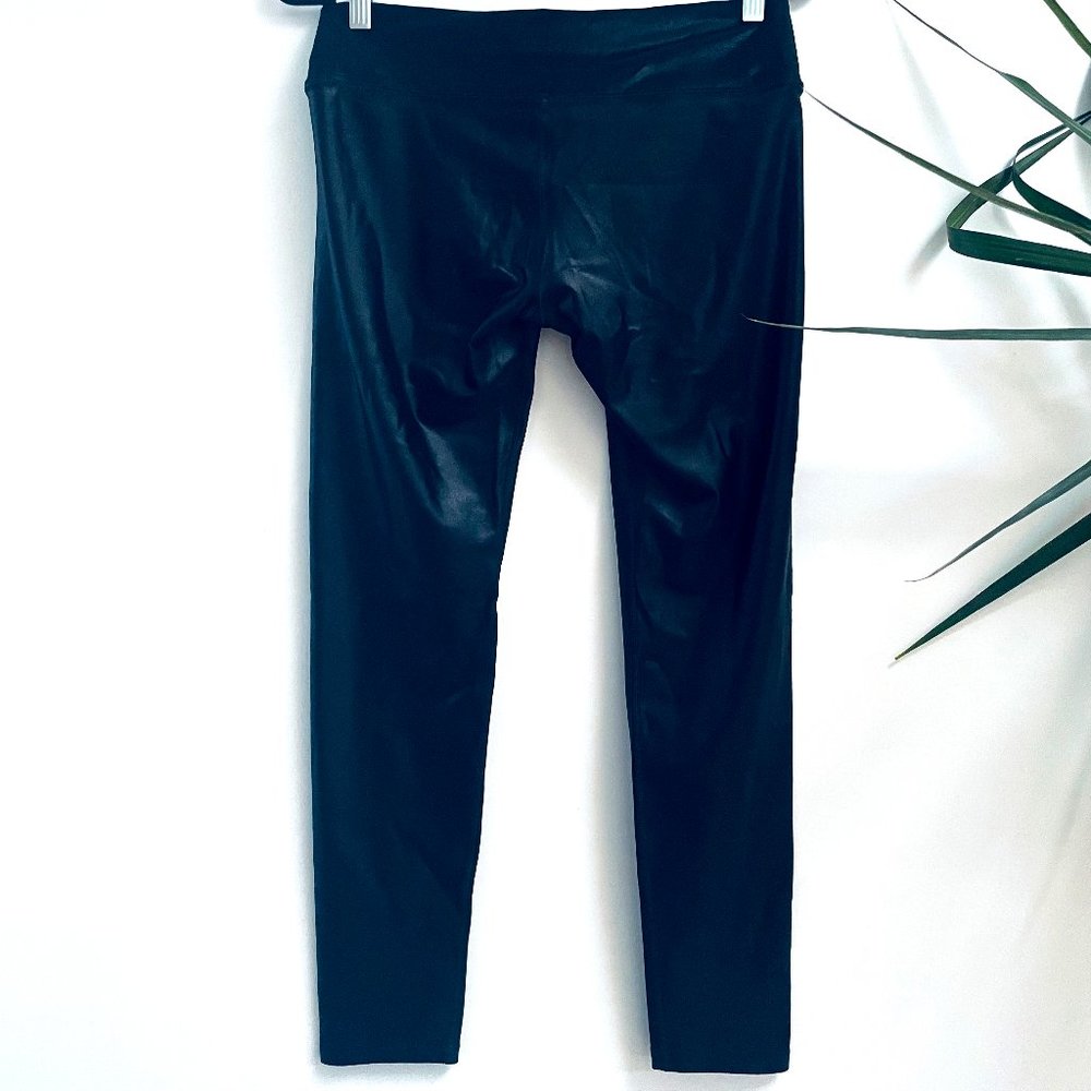 NWOT NOLI Liquid Black Gloss Leggings - Picture 12 of 12